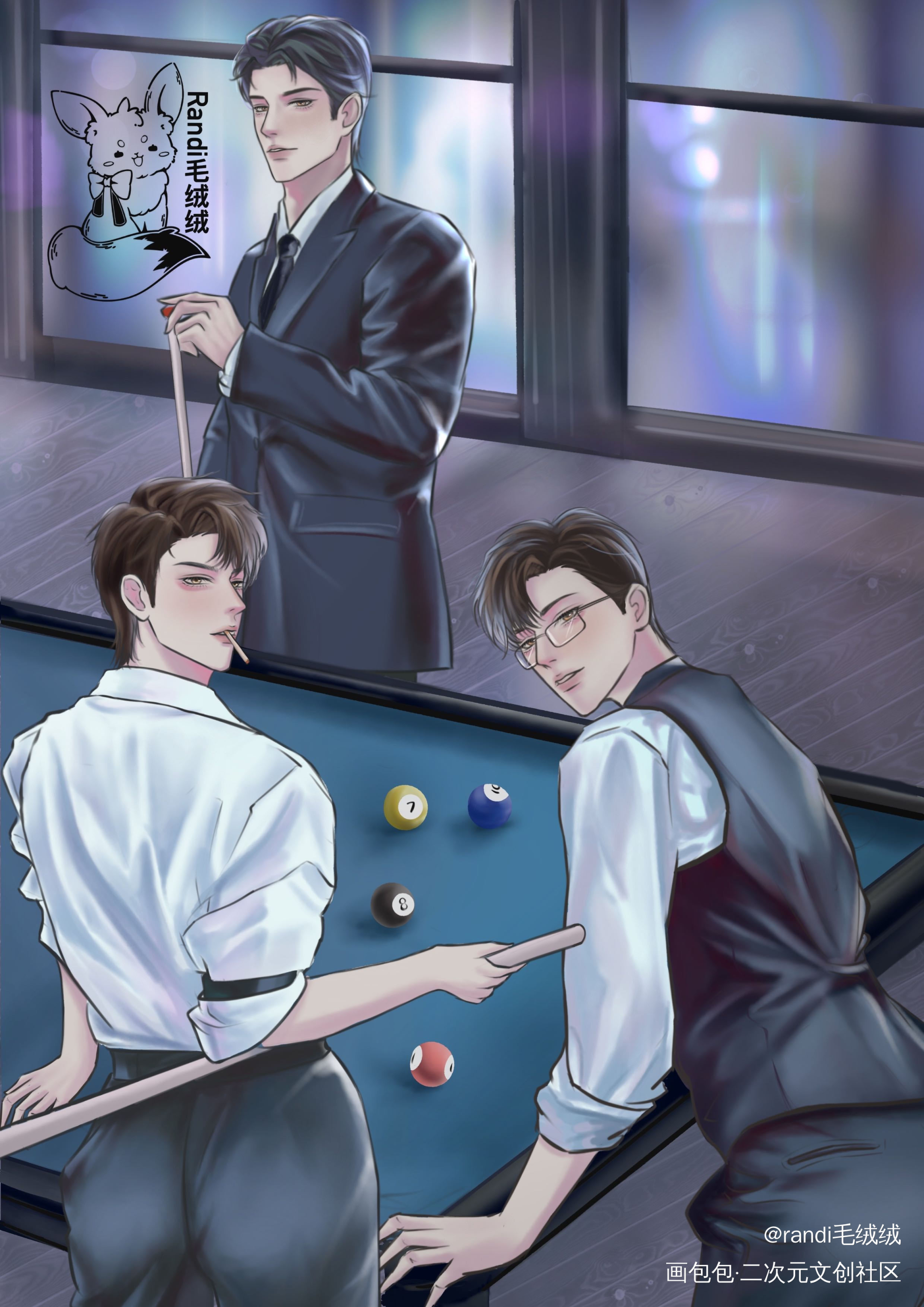 是贵妇团_188男团黎朔顾青裴简隋英板绘涂绘画作品