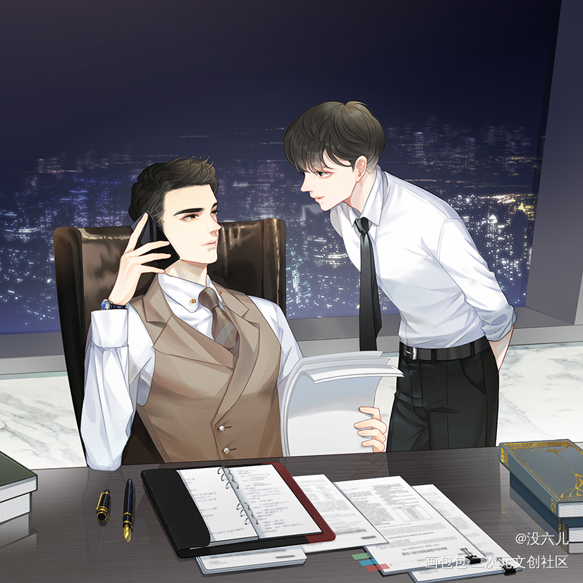 《满城衣冠》有声剧海报_满城衣冠海报广播剧海报原耽绘画作品