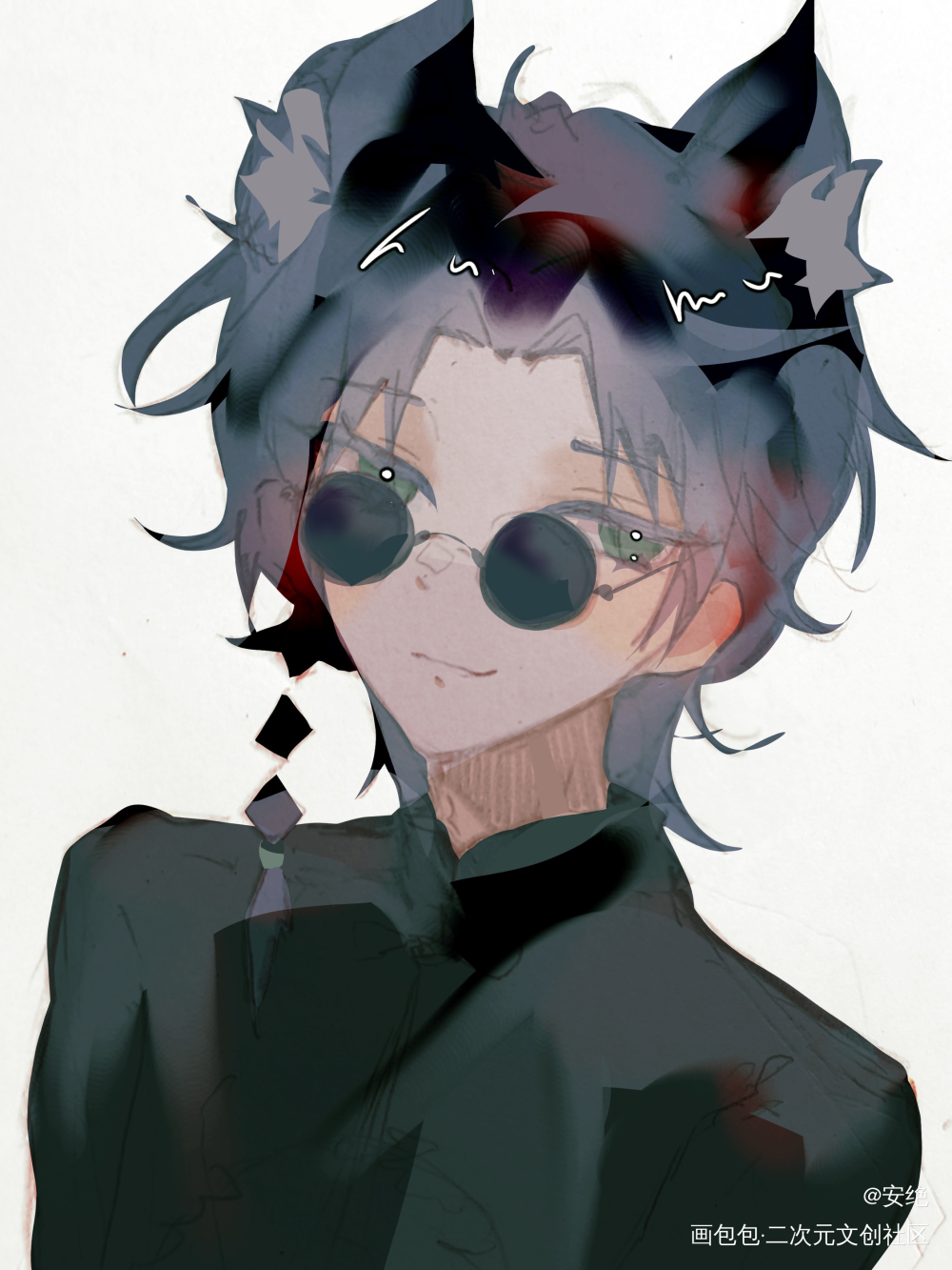Oc_约稿oc绘画作品