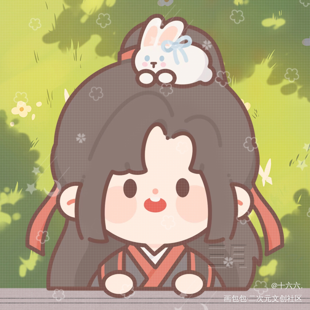 忘羡_魔道祖师忘羡蓝忘机魏无羡绘画作品