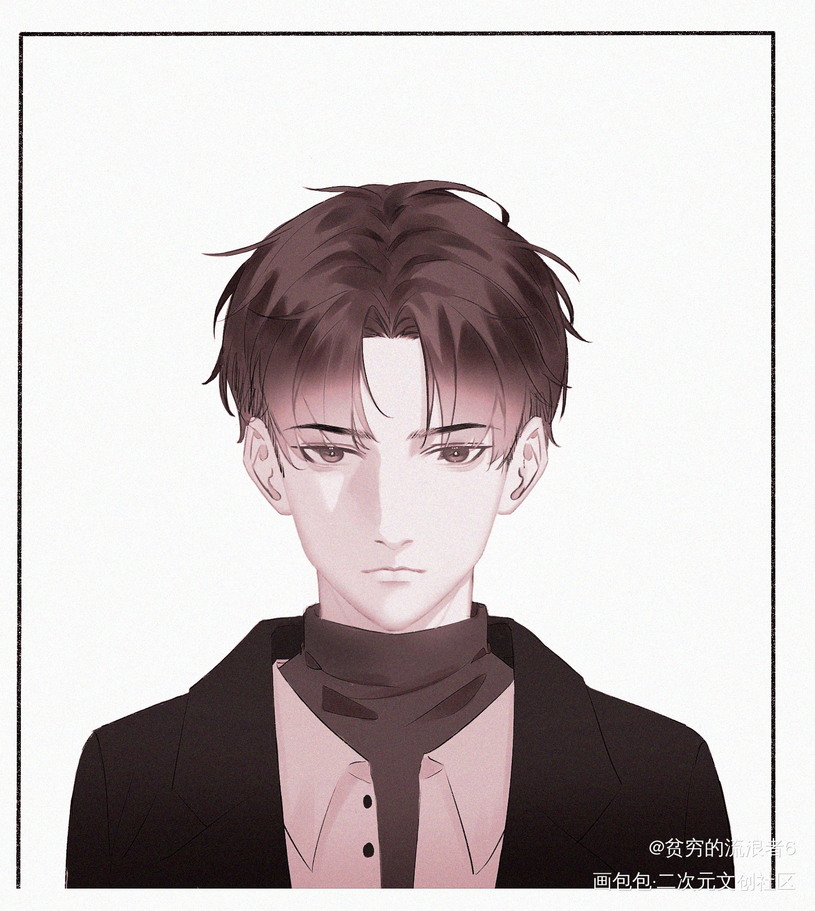 江添_某某江添摸鱼页绘画作品