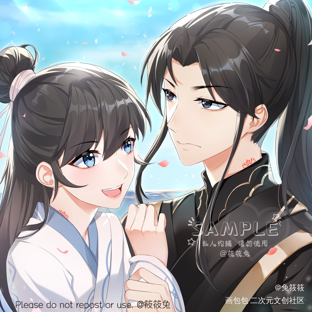 调戏_余污熄茫顾茫炽茫不熄·2023熄茫生贺墨熄绘画作品