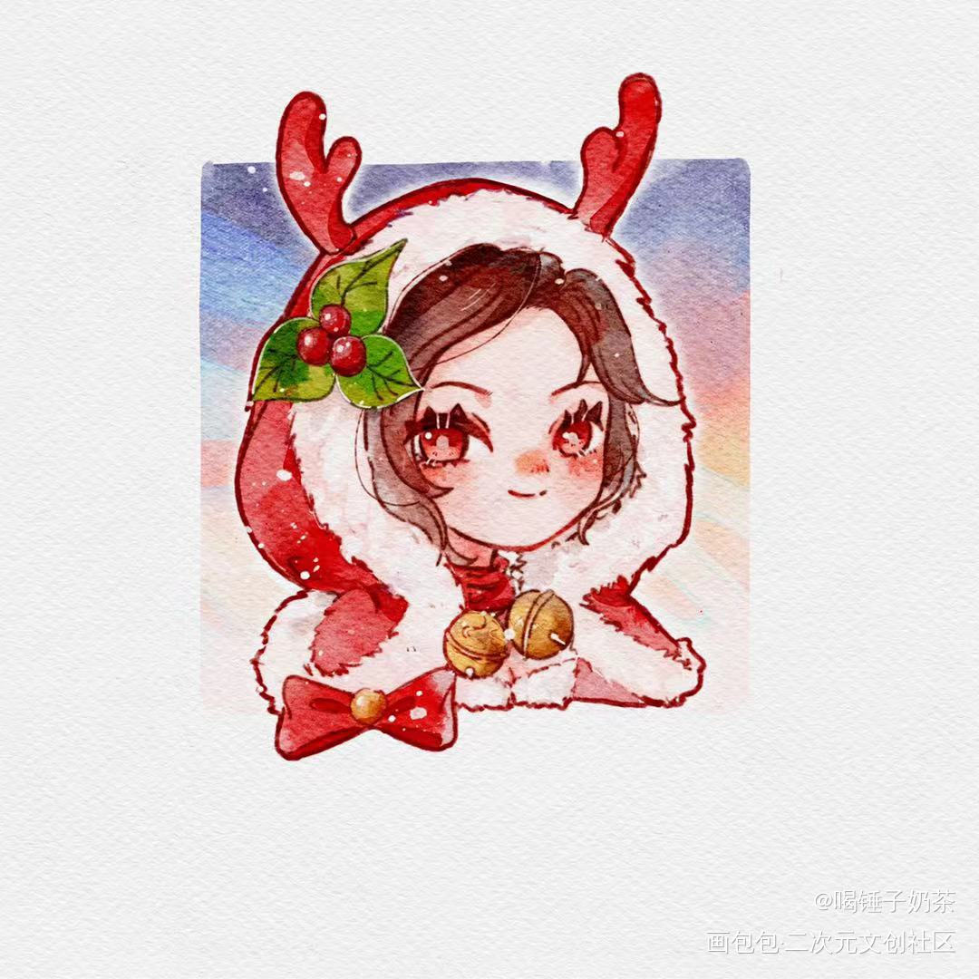 水彩小图_王者荣耀弈星貂蝉孙膑绘画作品