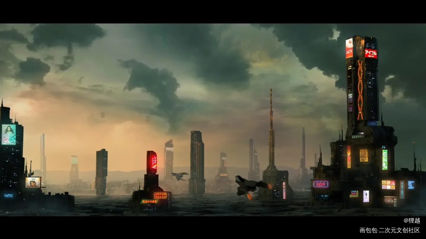 场景练习_场景设计场景原创场景绘画作品