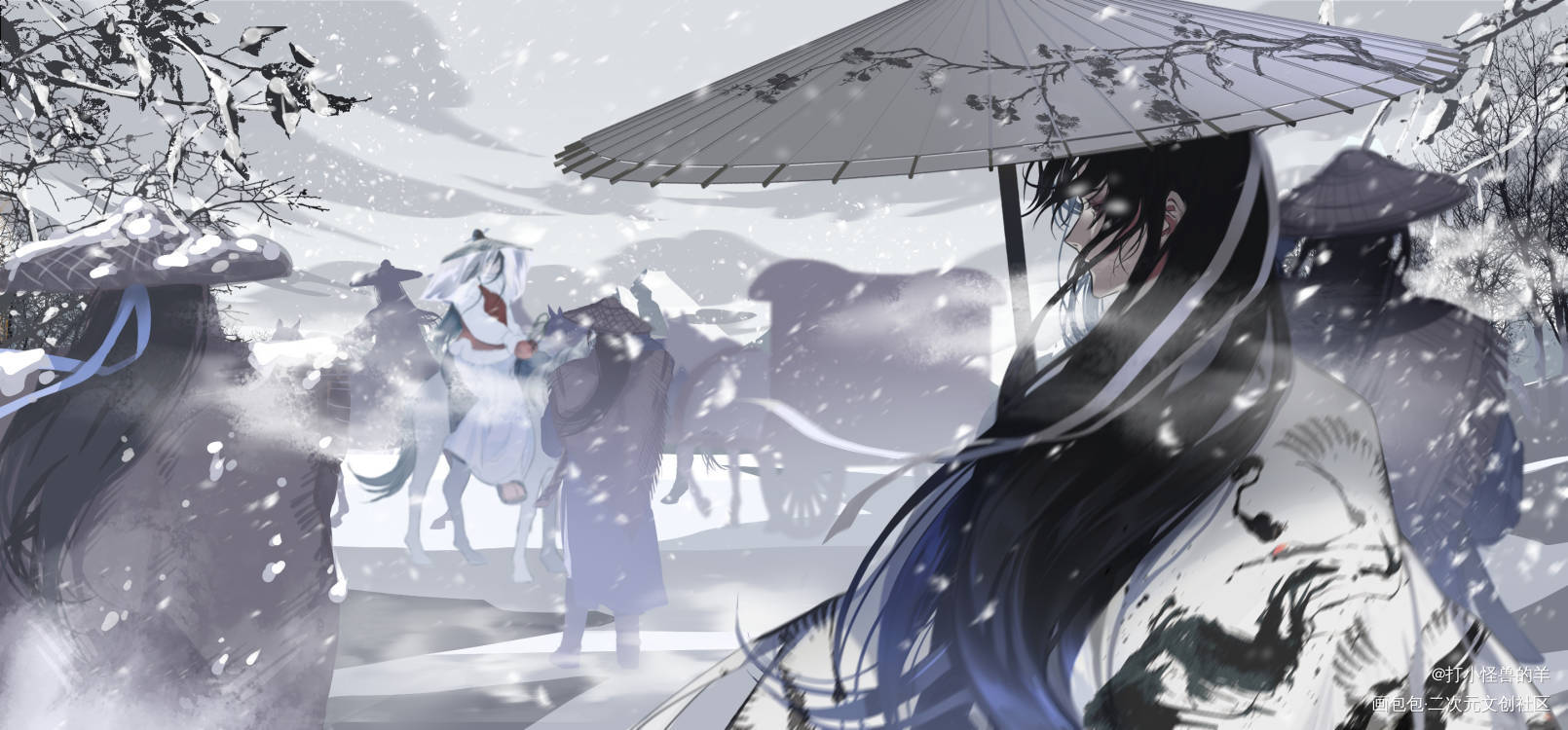 暗卫攻略_板绘涂暗卫九司徒雅暗卫攻略绘画作品