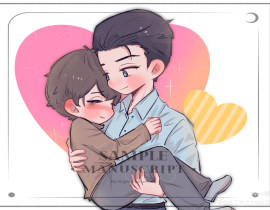 【群秀】抱媳妇入洞房咯_绘画作品