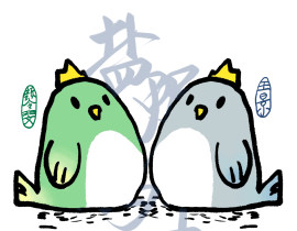 盐焗鸽王小标志_绘画作品
