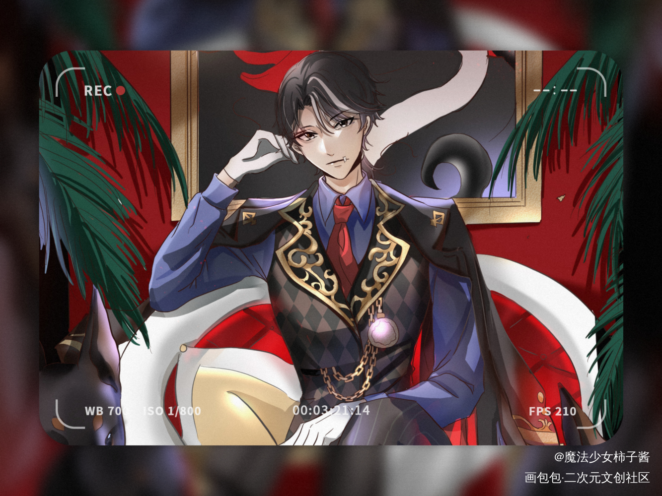 卡总和他的三只恶犬😎_第五人格伊索卡尔入殓师平涂头像插画同人壁纸板绘绘画作品