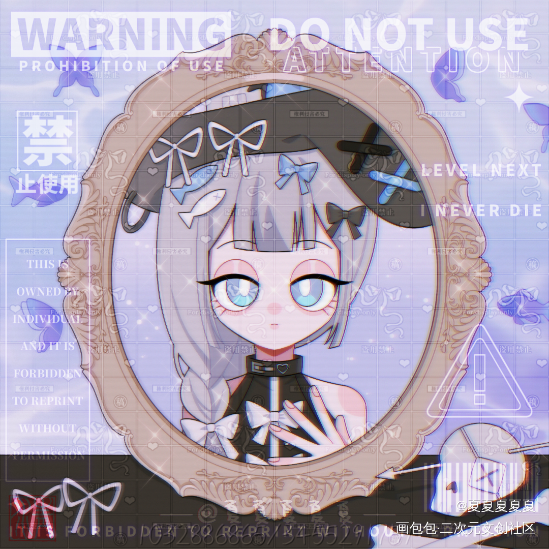 _Q版绘画oc绘画作品