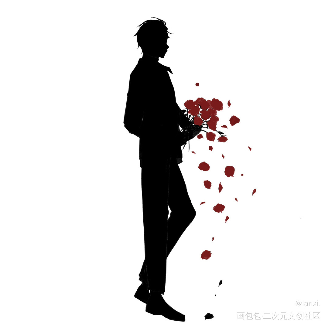 萌萌剪影_小明是怎么死的约稿绘画作品