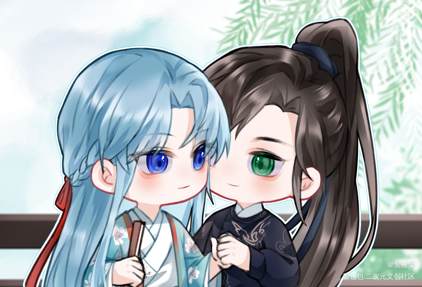 _不健全关系同人绘画作品