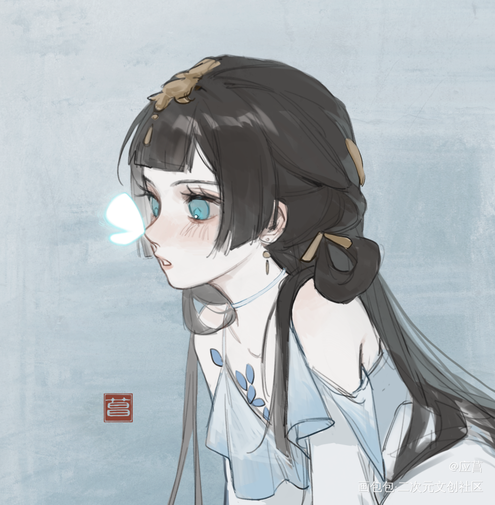 小蝴蝶_一梦江湖云梦绘画作品