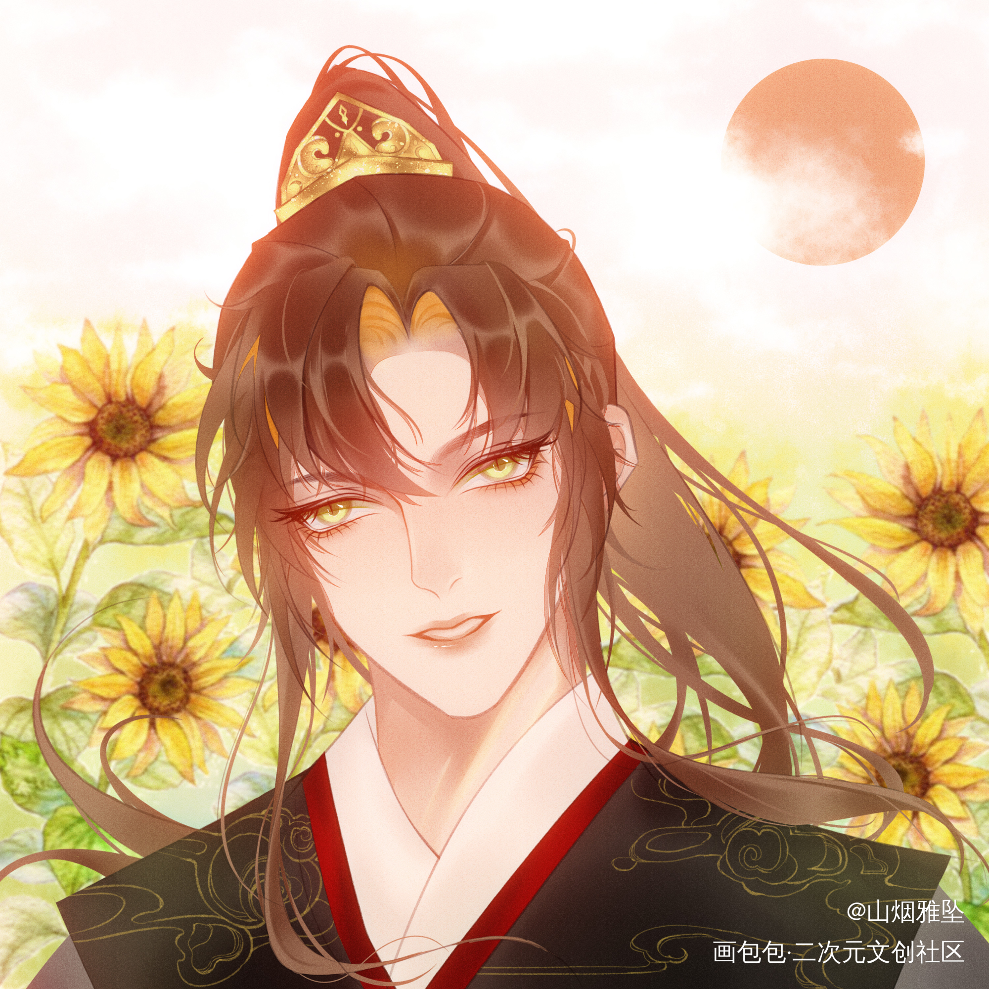 夏鸣星_光与夜之恋夏鸣星绘画作品