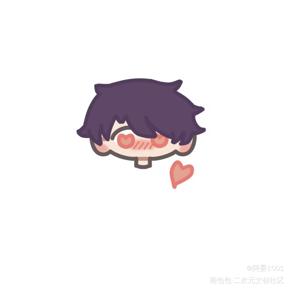 两对qq头_职业替身188男团晏周职业替身周翔晏明修绘画作品