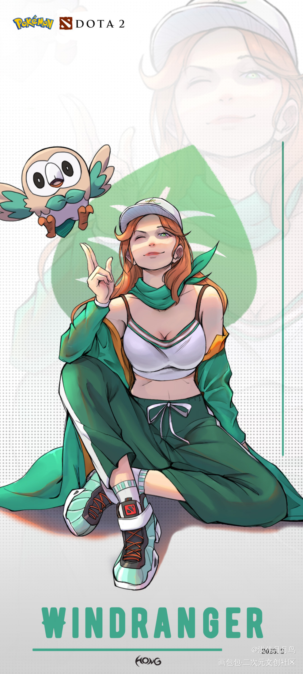 当把刀塔与宝可梦结合会怎么样呢_宝可梦韩系平涂头像同人dota2绘画作品