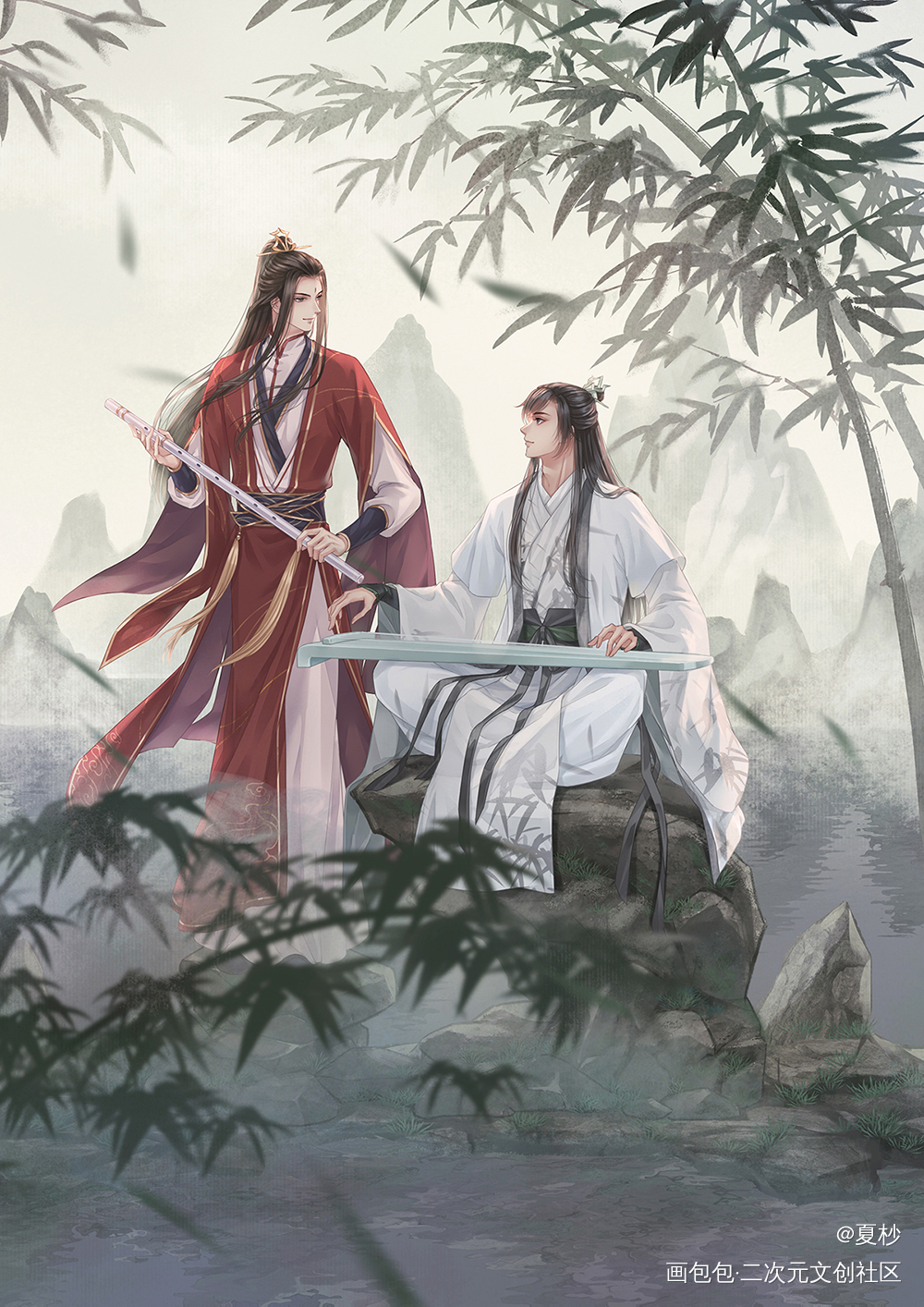 还是之前的图_仙道第一小白脸绘画作品