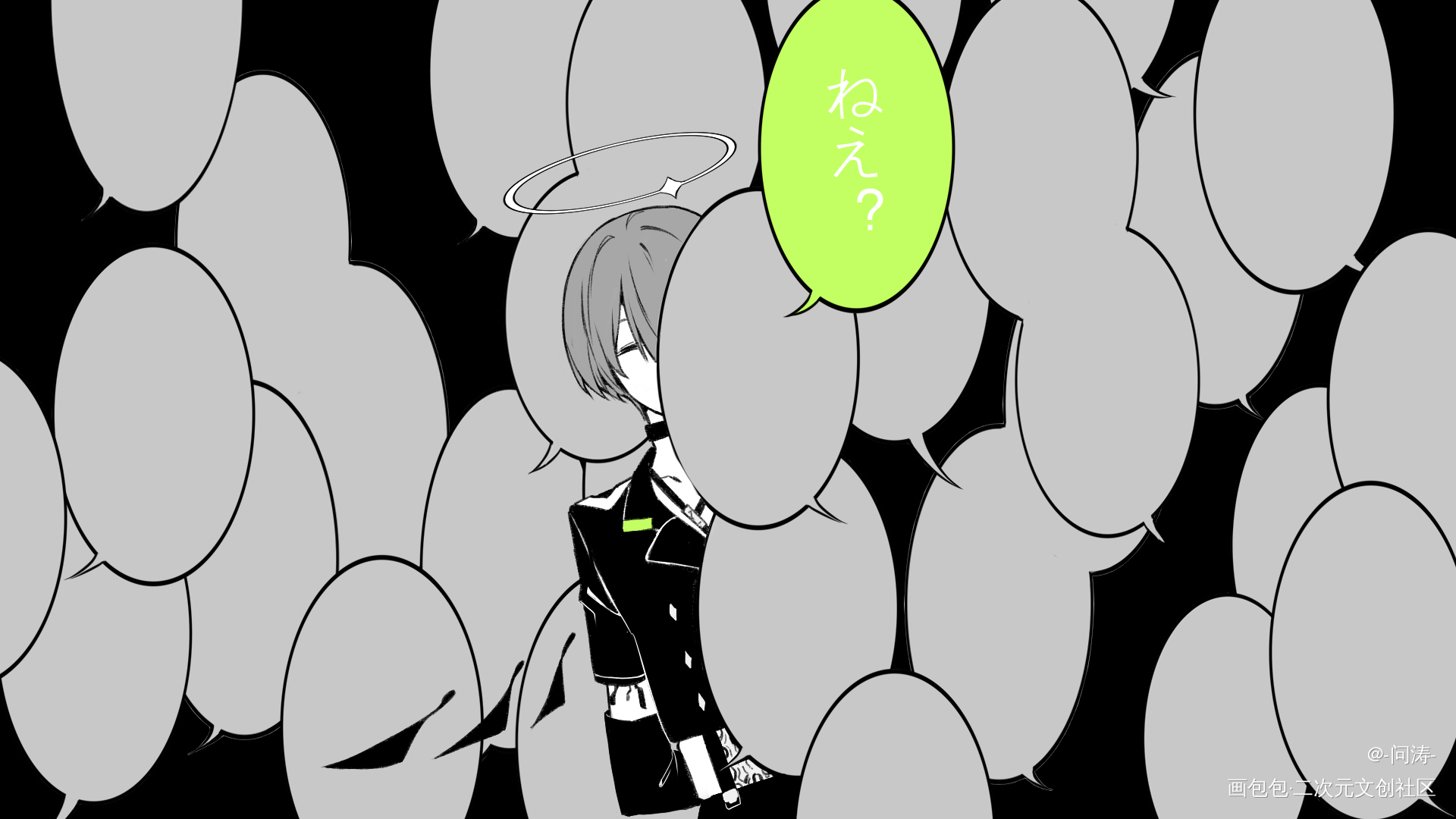 _明日方舟舟芳汀博芳芳博绘画作品