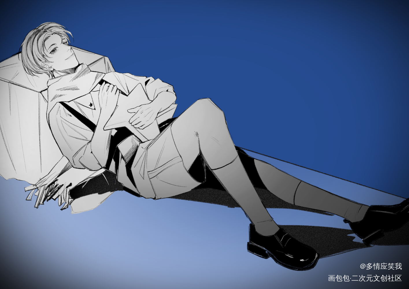 黎朔_谁把谁当真188男团黎朔绘画作品
