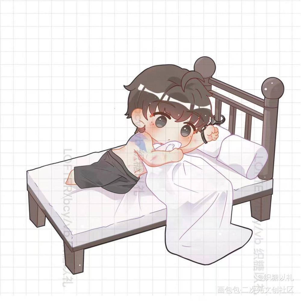 小鱼_吞海吴雩Q版破云2吞海绘画作品