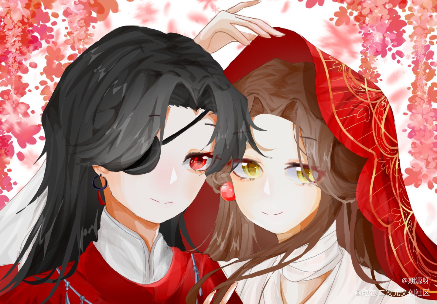 天官赐福_天官赐福绘画作品