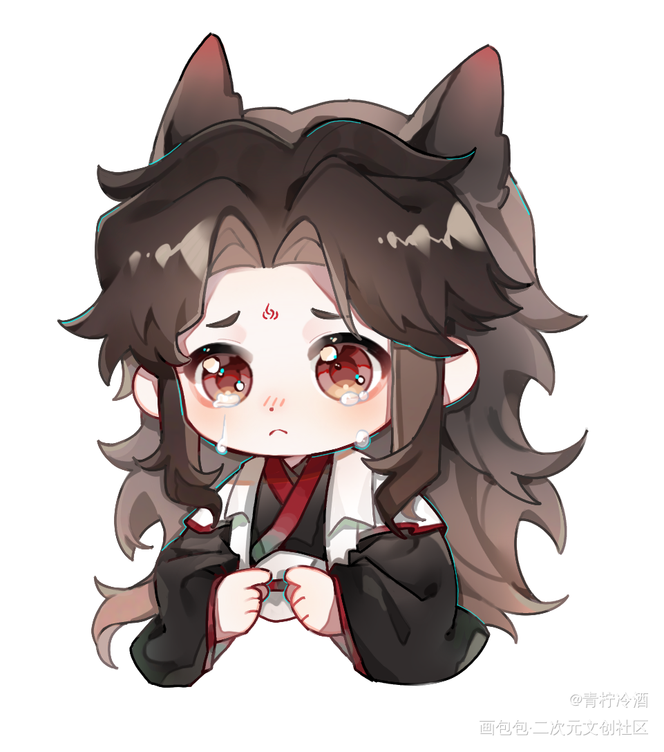 修狗哭哭_人渣反派自救系统绘画作品