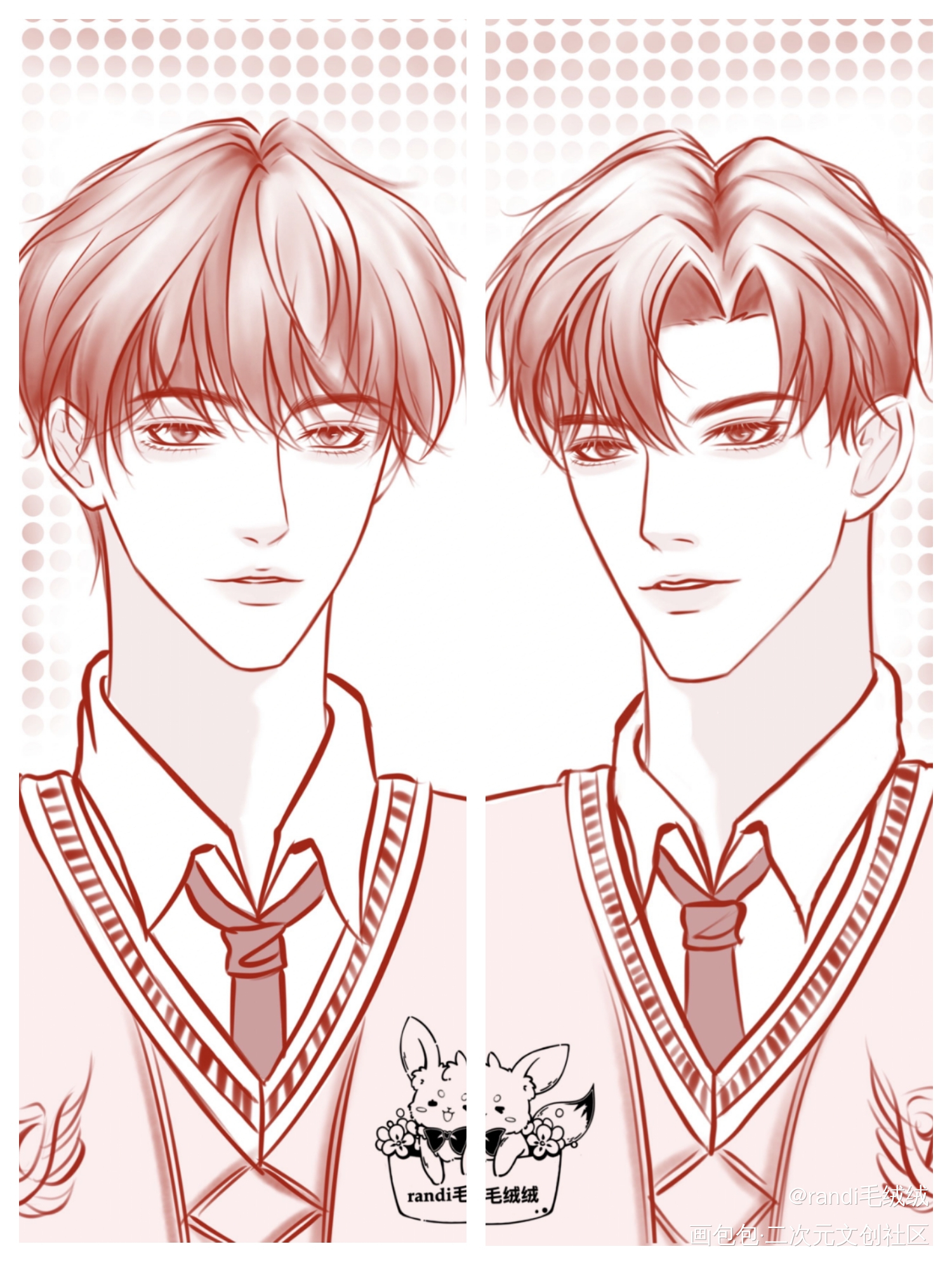李简_188男团李简板绘涂绘画作品