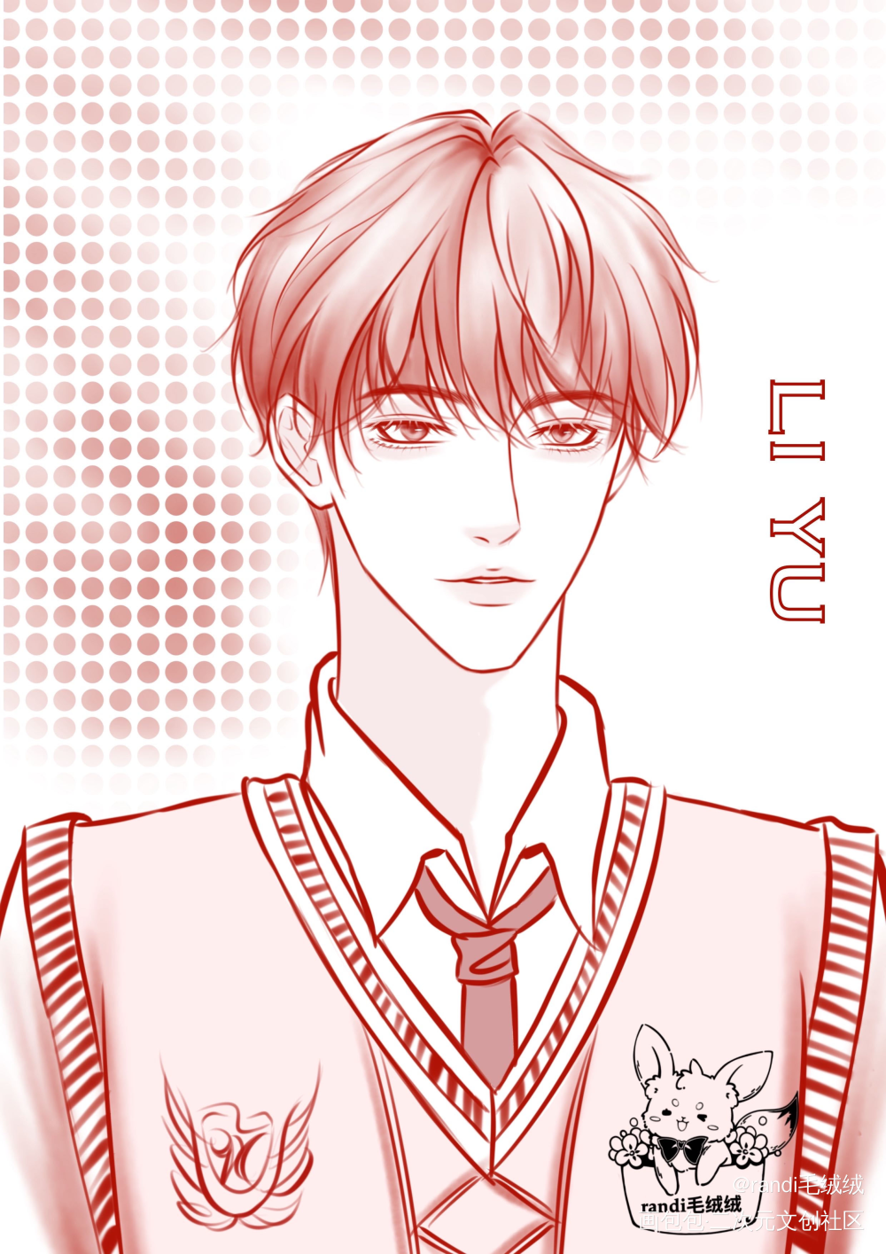 李简_188男团李简板绘涂绘画作品