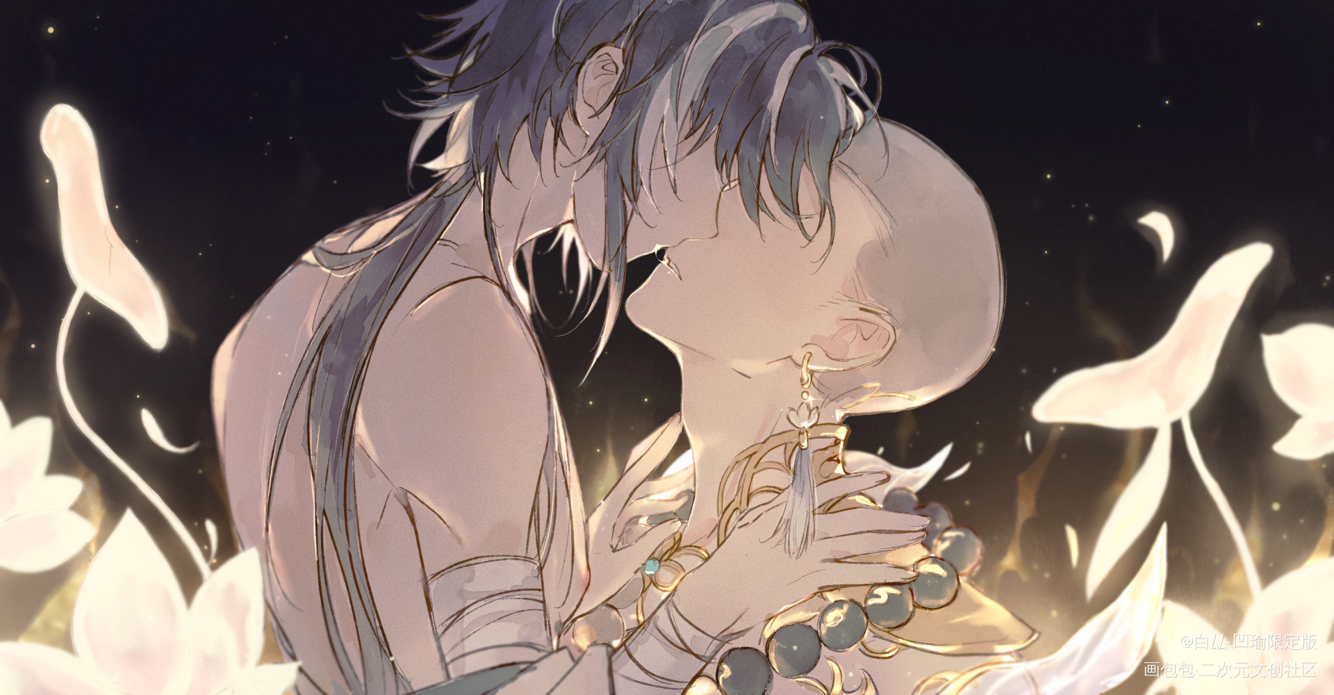 师弟师兄贴贴_海尘天海无尘永劫无间绘画作品