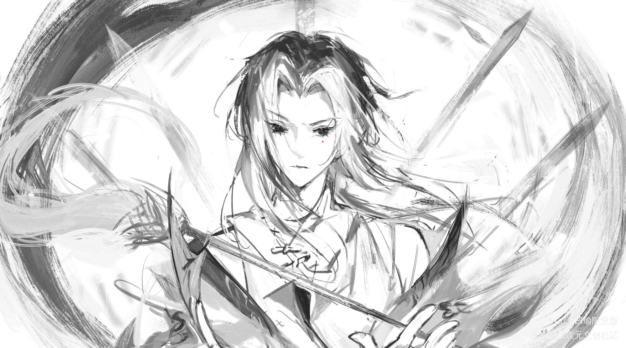 大道玄喵_无尘永劫无间绘画作品