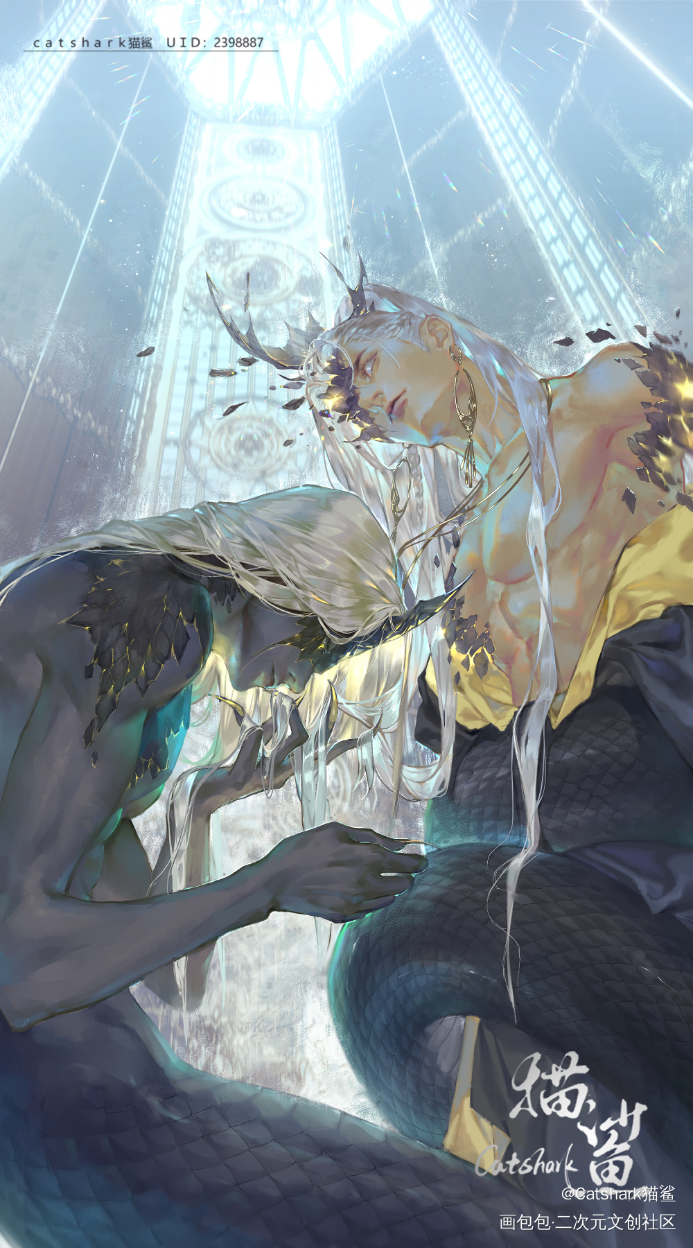 殉道者_古风原创oc绘画作品