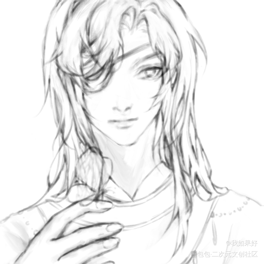 _天官赐福花城绘画作品