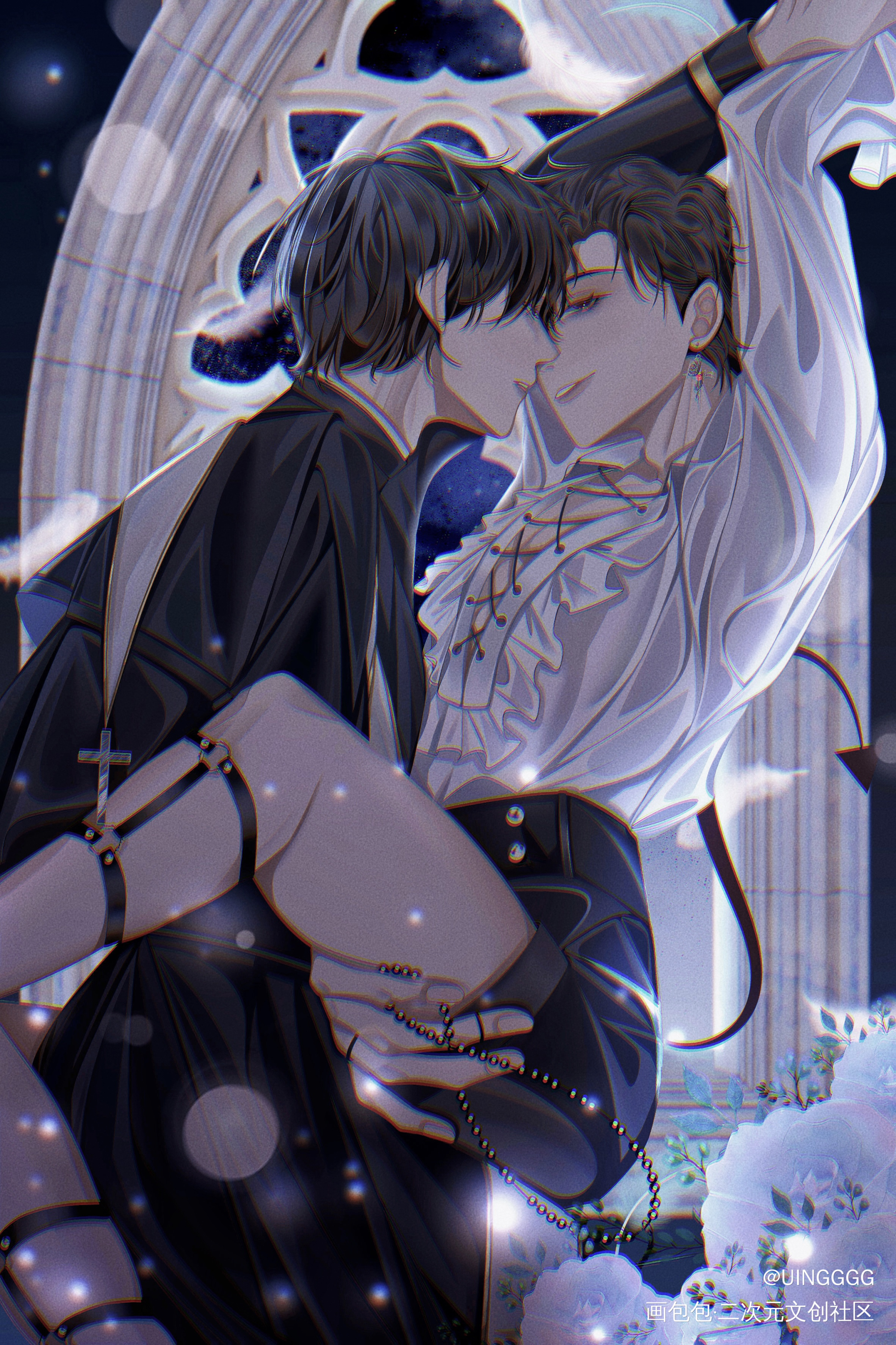十一周年快乐_你却爱着一个傻逼188男团李简绘画作品