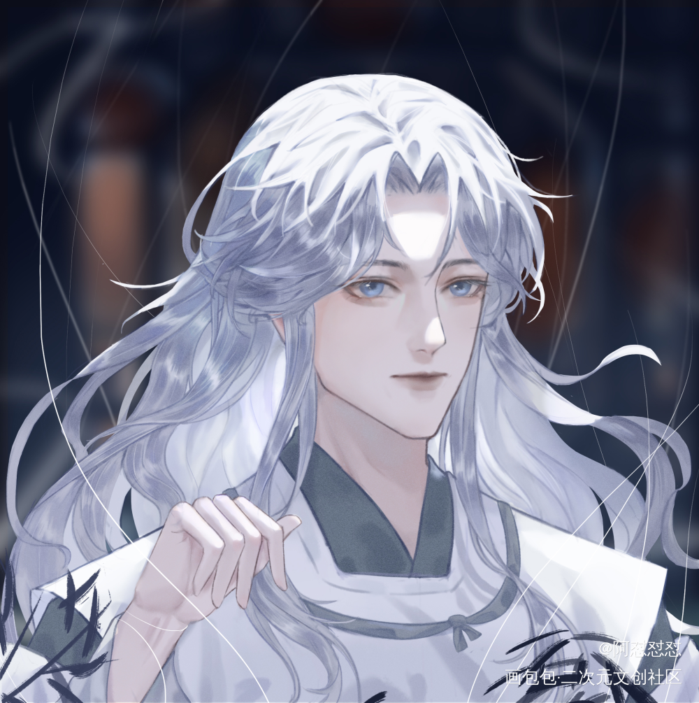 塔维尔_我在惊悚游戏里封神绘画作品