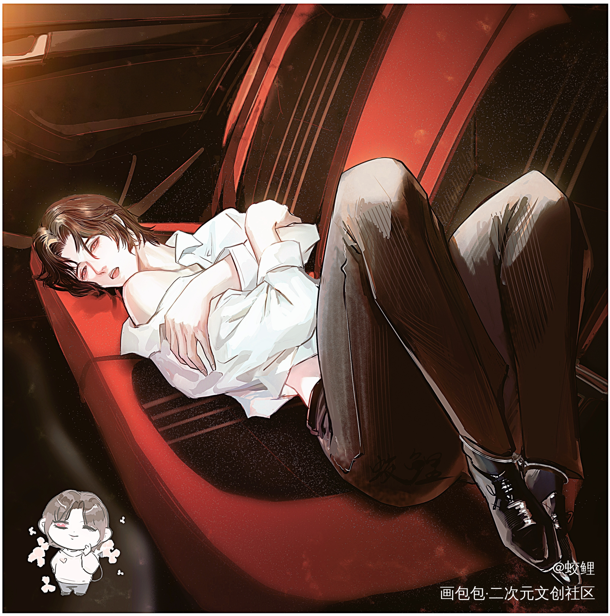 👿_姽斯修兰斯oc绘画作品