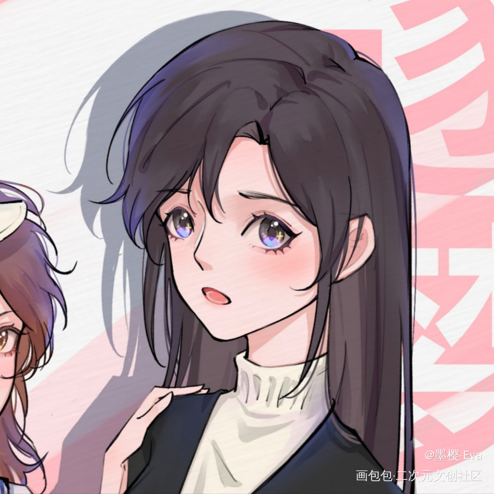 【3.14】白色情人节快乐！_板绘涂摸鱼页同人逐梦亚军板绘绘画绘画作品