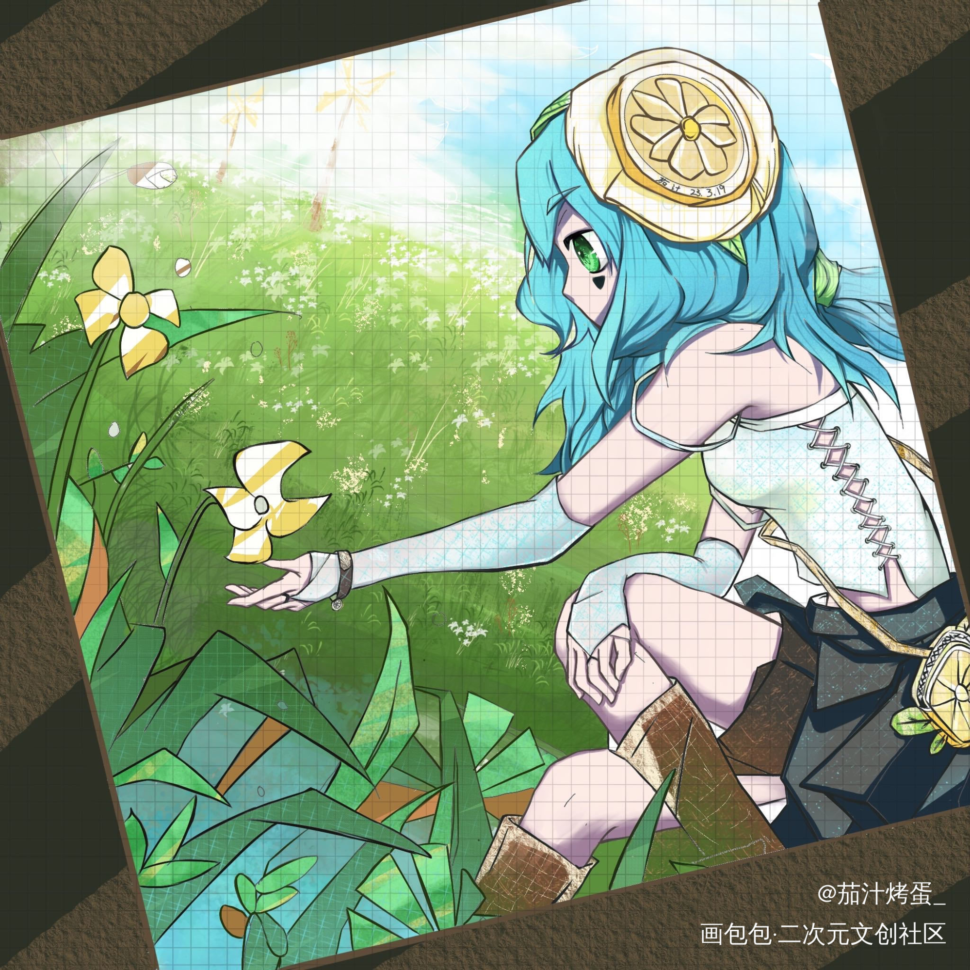 安莉洁生贺!_凹凸世界安莉洁绘画作品