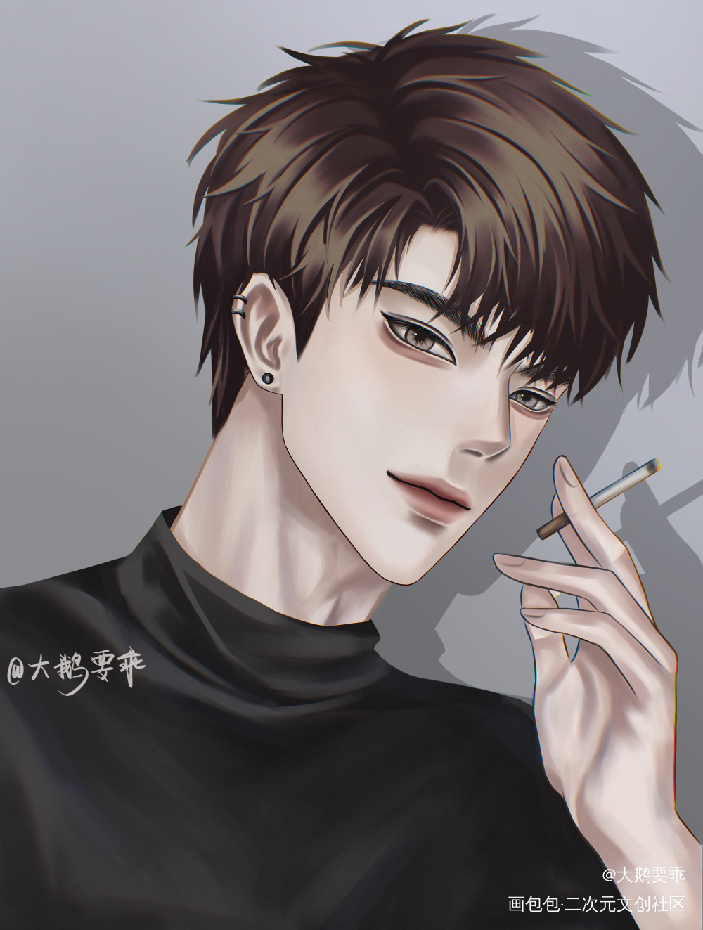 简隋英_你却爱着一个傻逼188男团简隋英原作绘画作品