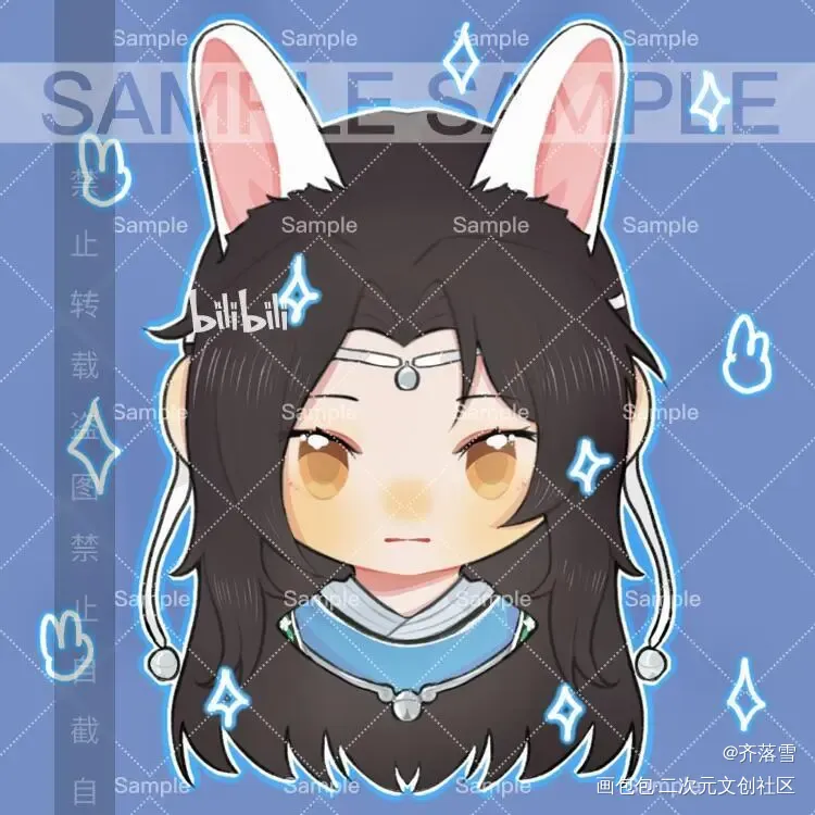 新图_魔道祖师忘羡绘画作品
