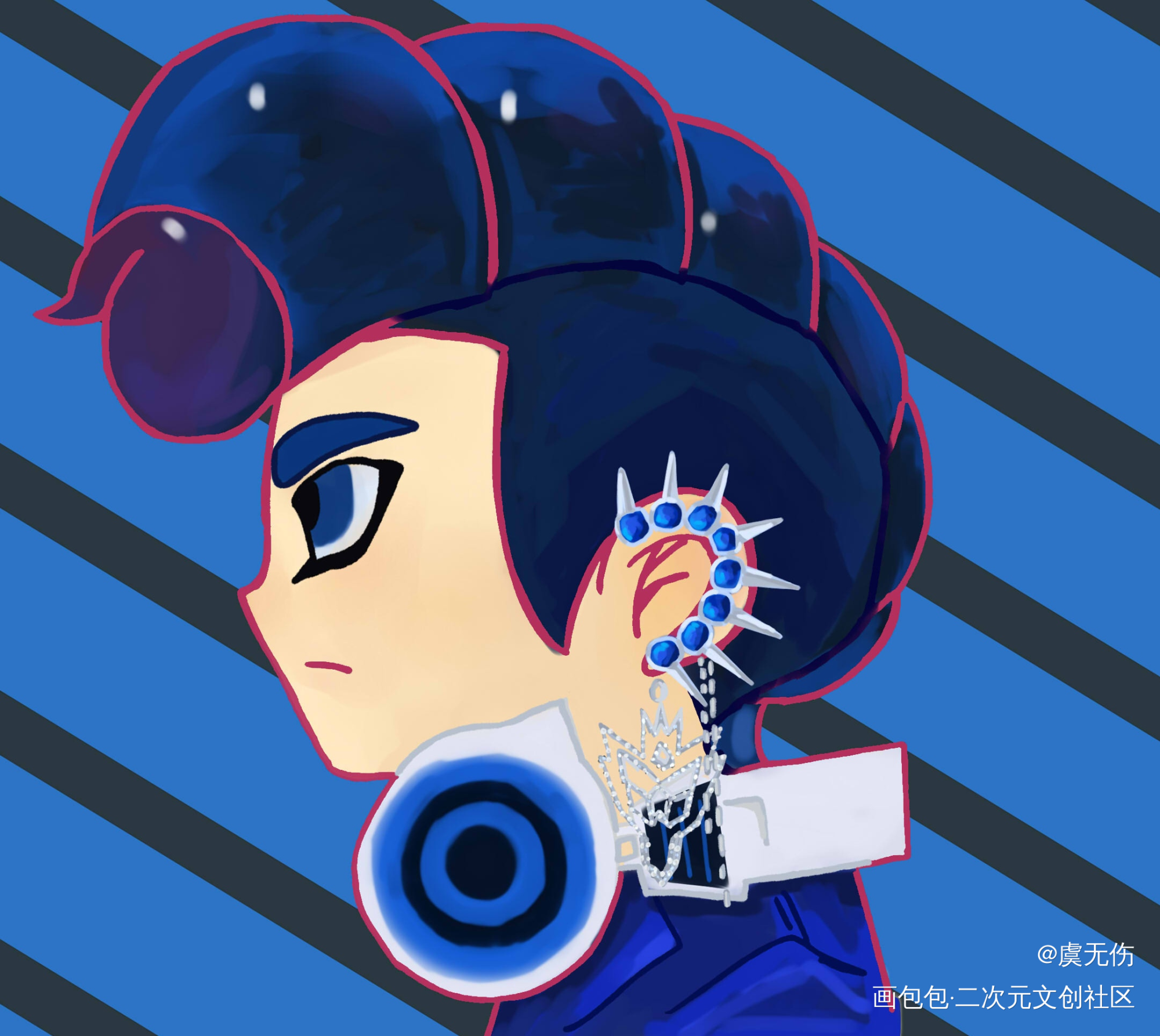 _同人阳马·盖斯特虫王战队超王者王样战队君王者超级战队摸鱼绘画绘画作品