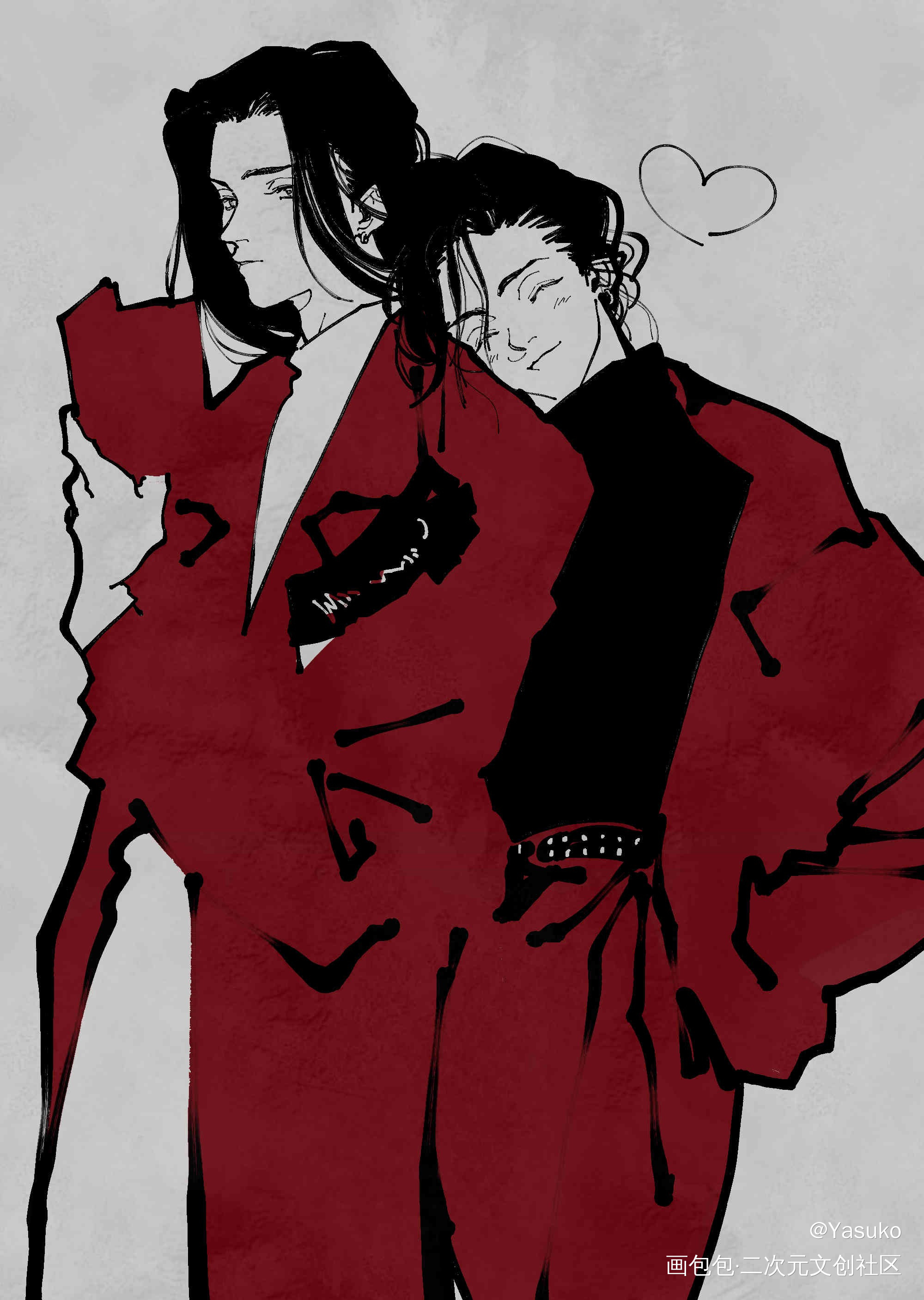摸鱼混更_魔道祖师绘画作品