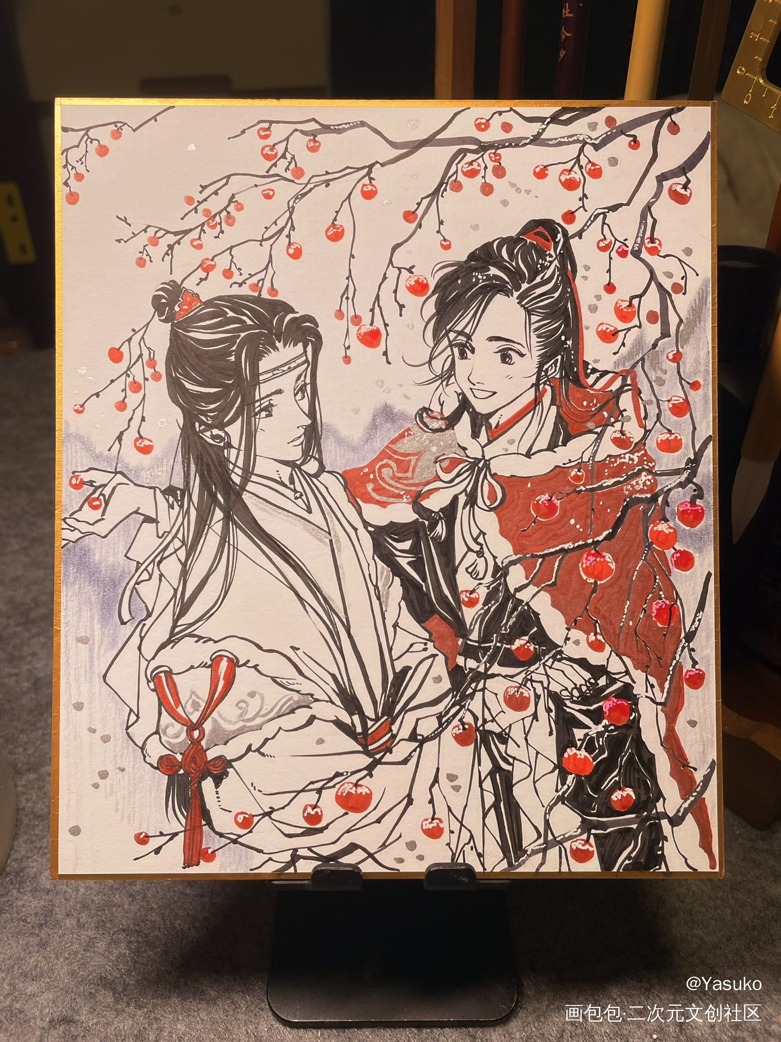 摸鱼混更_魔道祖师绘画作品