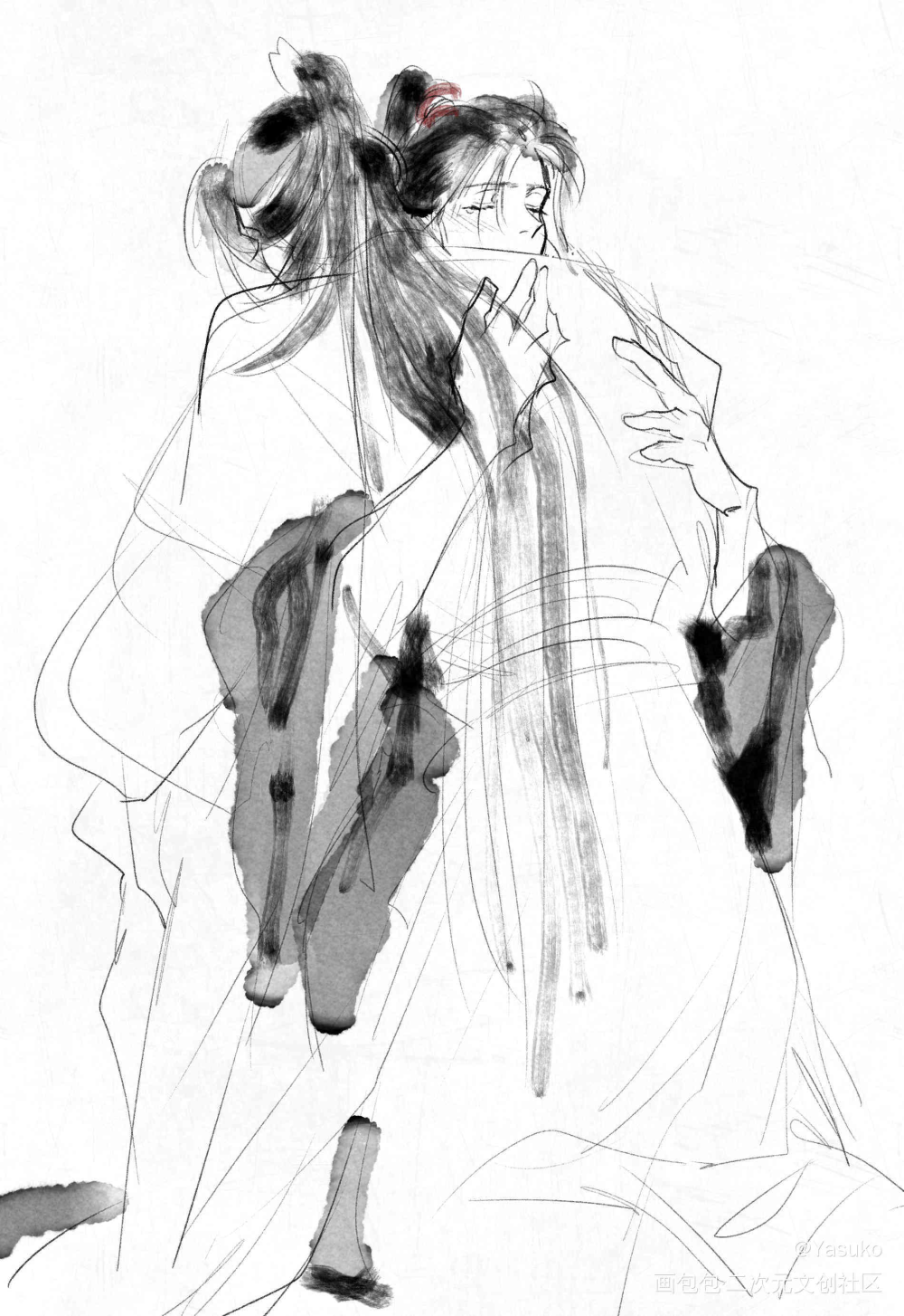 忘羡_魔道祖师绘画作品