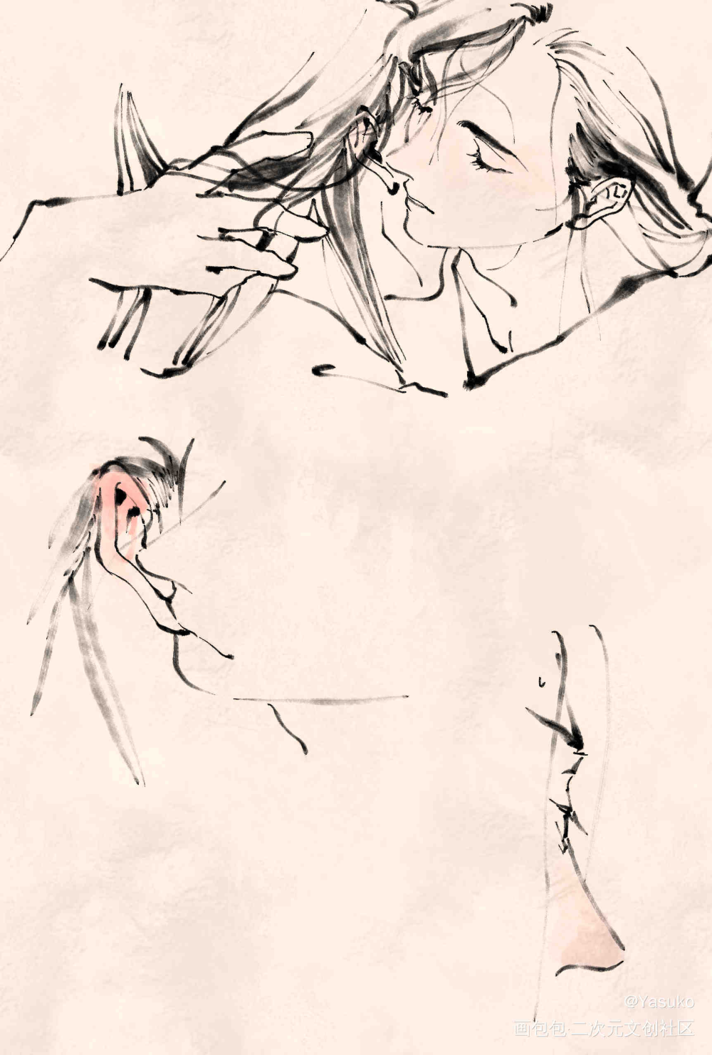 忘羡车_魔道祖师绘画作品
