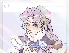 小鹿有心事_绘画作品