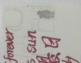 曼哈顿的太阳用不坠落_绘画作品