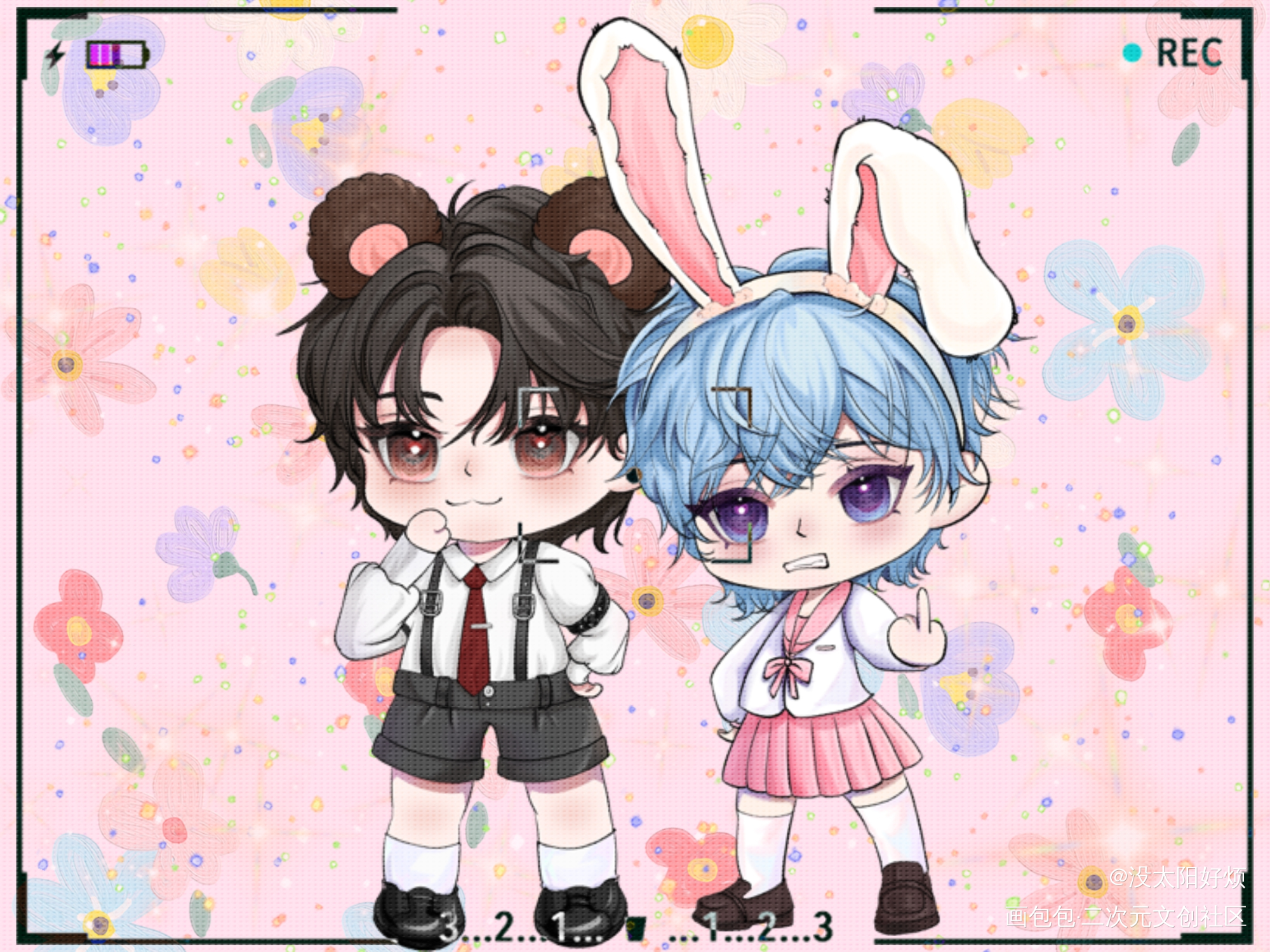 路茸（幼崽版）_我行让我上路茸简茸路柏沅绘画作品