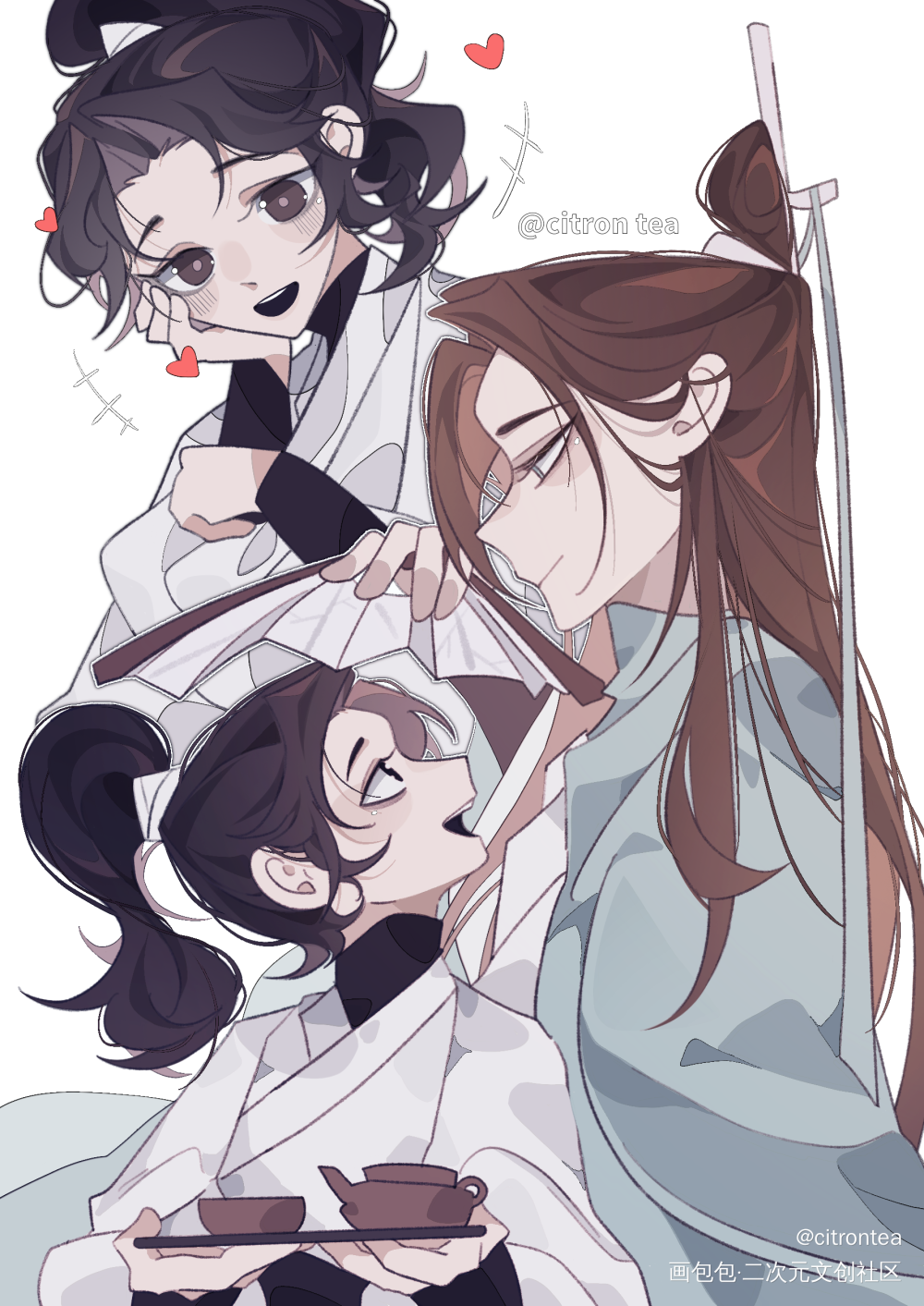 师尊师尊_人渣反派自救系统冰秋绘画作品