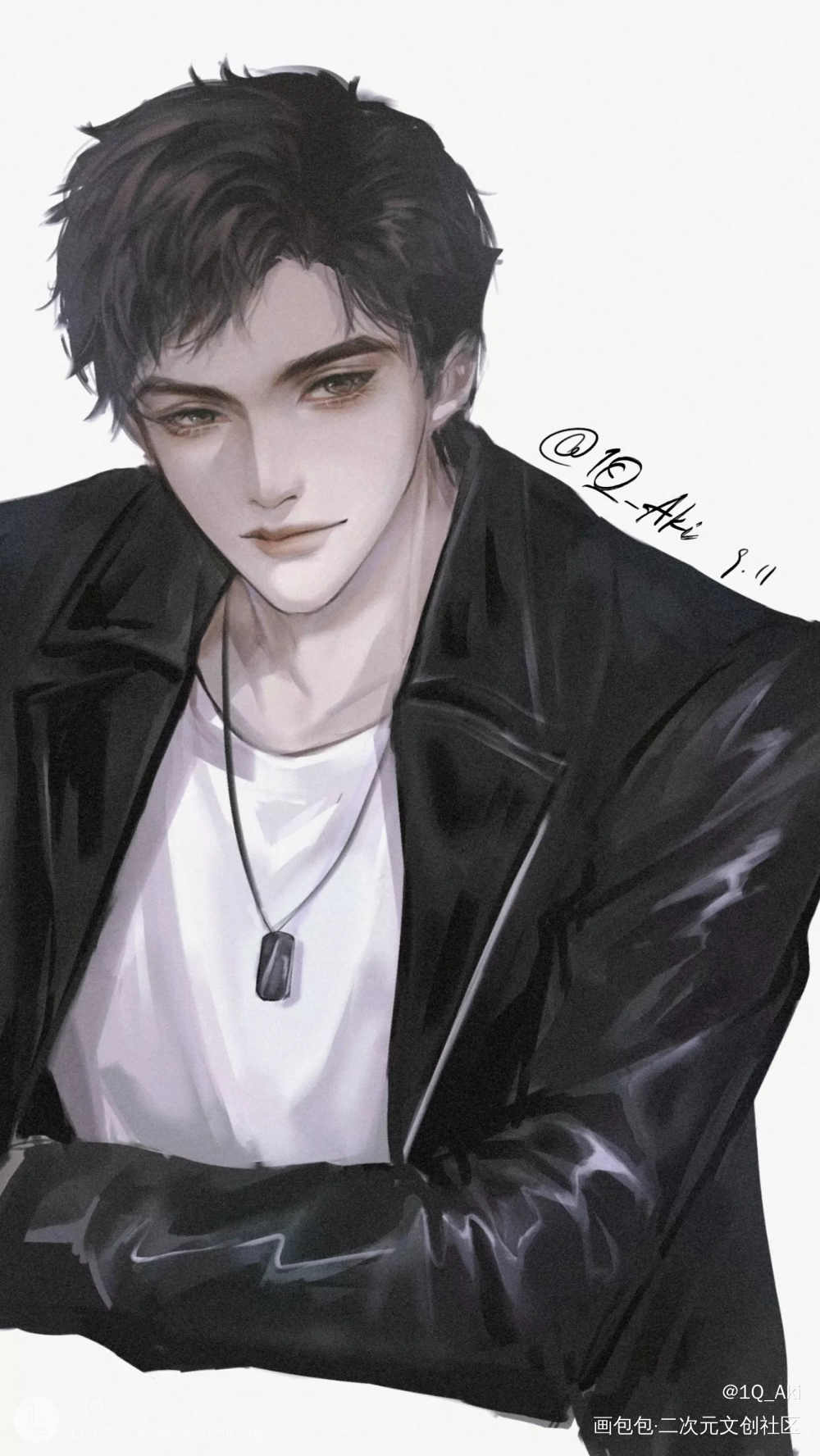 顾总和小狼狗_针锋对决188男团原顾顾青裴原炀板绘涂绘画作品