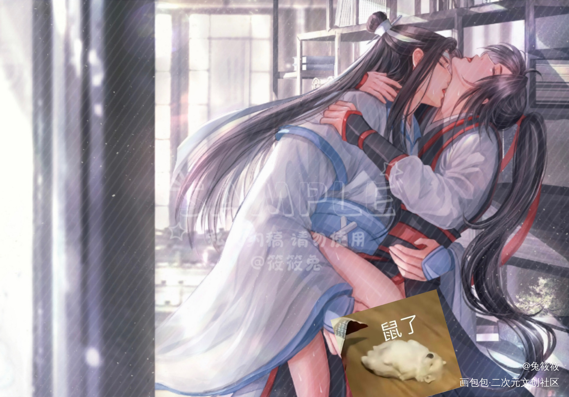 鲜嫩多汁小羡_魔道祖师忘羡绘画作品