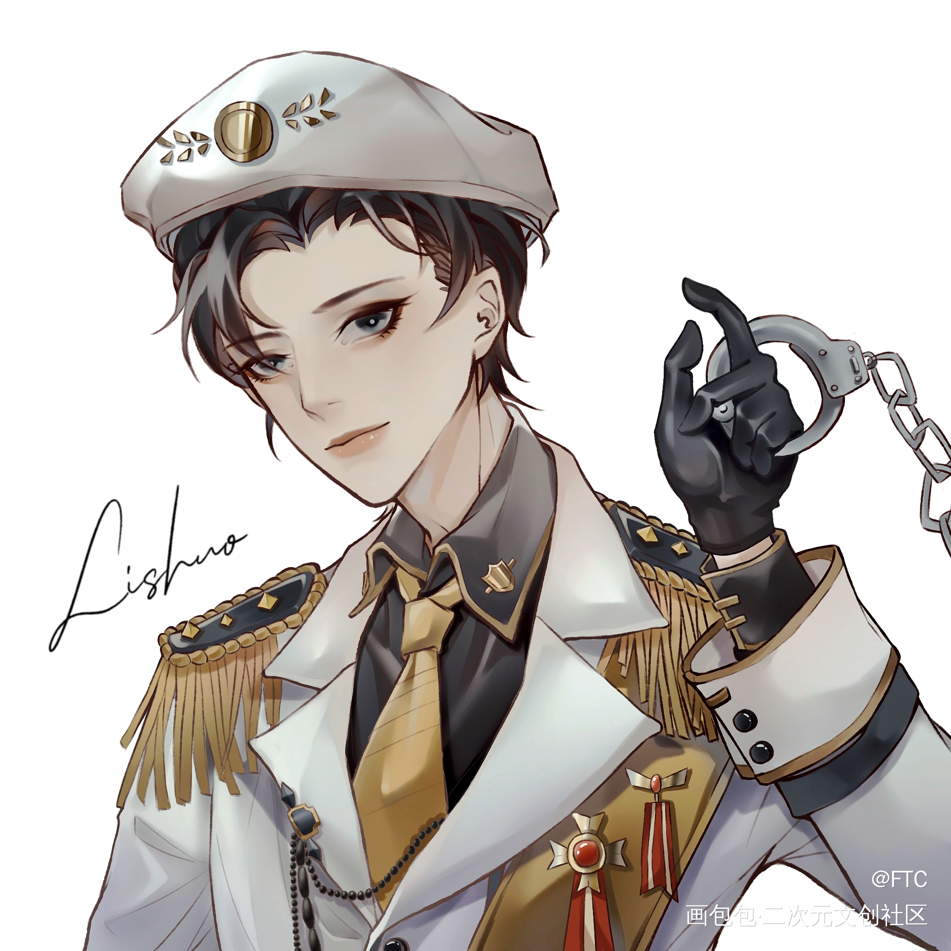 审判官黎_谁把谁当真188男团妹叔黎朔绘画作品